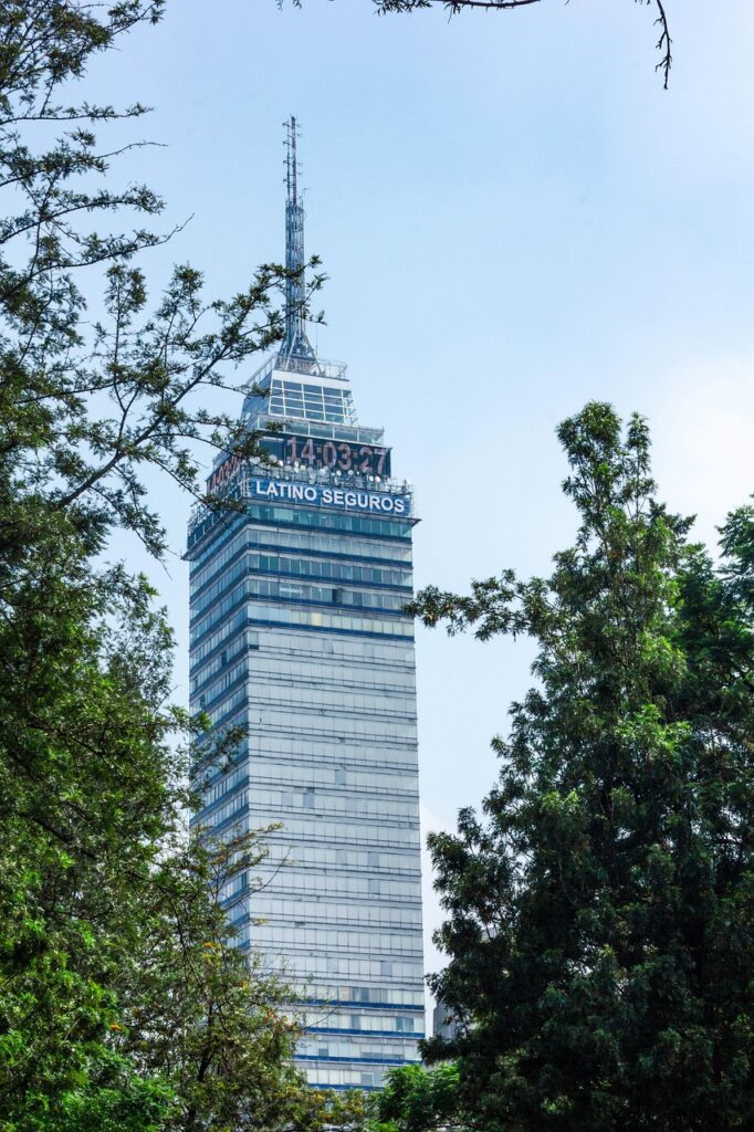 torre latinoamericana, skyscraper, mexico, mexico city, building, city, urban, architecture